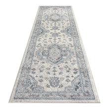 Load image into Gallery viewer, Traditional Ottoman Victorian Blue Runner
