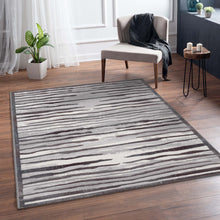 Load image into Gallery viewer, Animal Print Light Grey Rug
