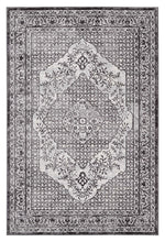 Load image into Gallery viewer, Victorian Moroccan Design Grey Rug
