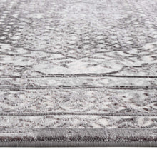 Load image into Gallery viewer, Victorian Moroccan Design Grey Rug
