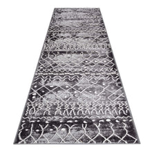 Load image into Gallery viewer, Contemporary Moroccan  Grey Runner
