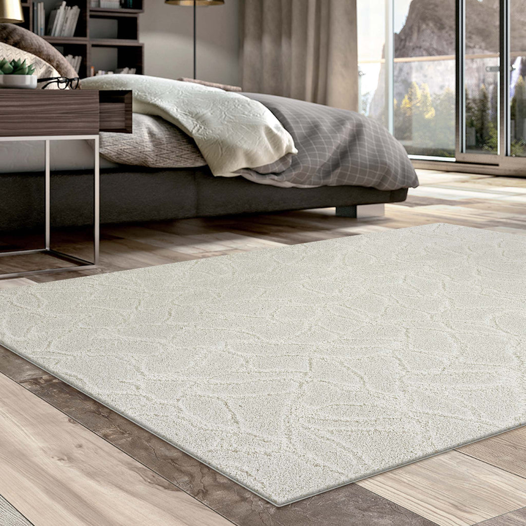 Casuals Plain Ivory Rug