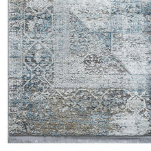 Load image into Gallery viewer, Vintage Wonders Designed Grey Rug
