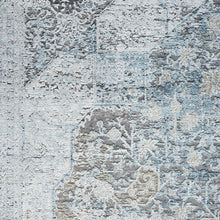 Load image into Gallery viewer, Vintage Wonders Designed Grey Rug
