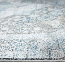 Load image into Gallery viewer, Vintage Wonders Designed Grey Rug
