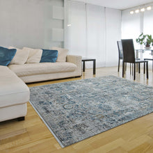 Load image into Gallery viewer, Vintage Luxe Grey Rug
