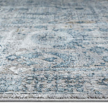 Load image into Gallery viewer, Vintage Luxe Grey Rug
