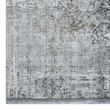 Load image into Gallery viewer, Vintage Victorian Faded Luxe Grey Rug
