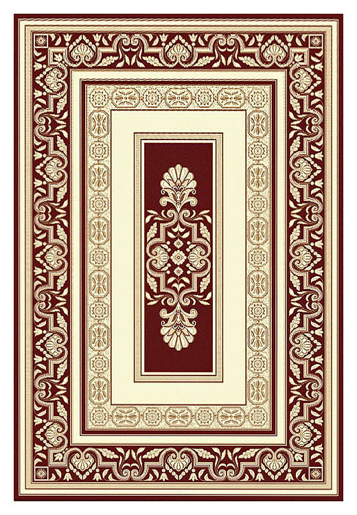 Traditional Lover Red Rug