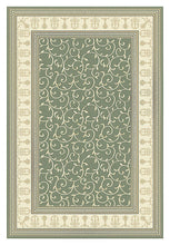Load image into Gallery viewer, Elegant Boarder Traditional Lover Green Rug
