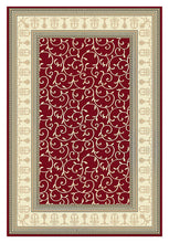 Load image into Gallery viewer, Elegant Boarder Traditional Lover Red Rug
