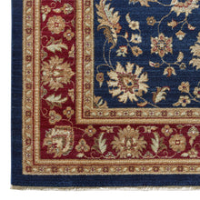 Load image into Gallery viewer, Persian Oriental Luxury Navy Rug
