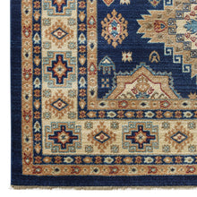 Load image into Gallery viewer, Persian Oriental Farmhouse Navy Runner
