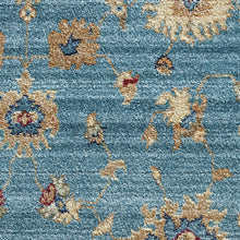 Load image into Gallery viewer, Persian Oriental Farmhouse Blue Rug
