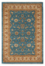 Load image into Gallery viewer, Persian Oriental Farmhouse Blue Rug
