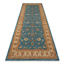 Load image into Gallery viewer, Persian Oriental Farmhouse Blue Runner
