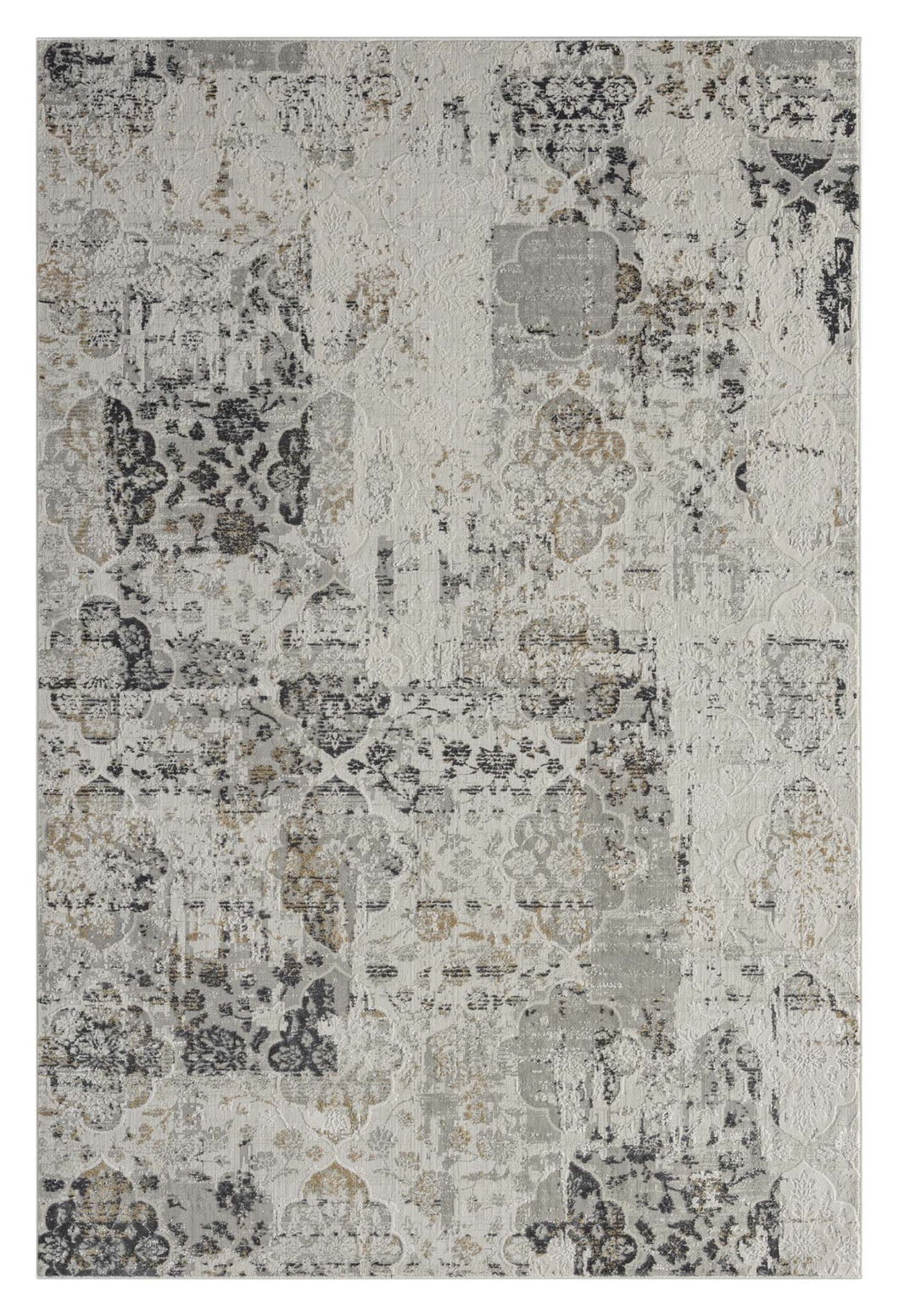 Stylish Faded Luxe Grey Rug