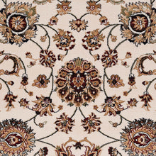 Load image into Gallery viewer, Golden Boarder Traditional Design Cream Runner
