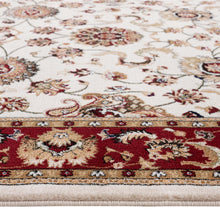 Load image into Gallery viewer, Golden Boarder Traditional Design Cream Runner
