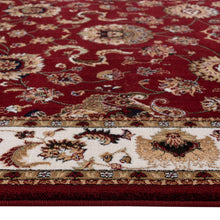 Load image into Gallery viewer, Golden Boarder Oriental Design Red Rug
