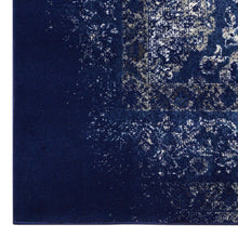 Load image into Gallery viewer, Traditional Luxury Navy Runner
