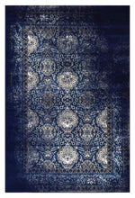 Load image into Gallery viewer, Traditional Luxury Navy Rug
