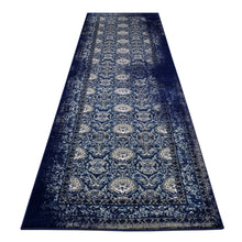 Load image into Gallery viewer, Traditional Luxury Navy Runner
