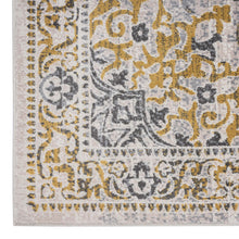 Load image into Gallery viewer, Traditional Faded Stone Gold Rug
