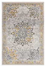 Load image into Gallery viewer, Traditional Faded Stone Gold Rug
