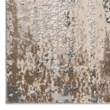 Load image into Gallery viewer, Stylish Transitional Cloud Palette Light Grey Rug
