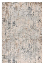 Load image into Gallery viewer, Stylish Faded Striped Reverse Light Grey Rug

