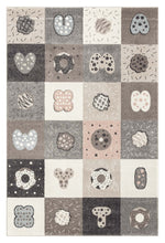 Load image into Gallery viewer, Kids Puzzle Grey Rug
