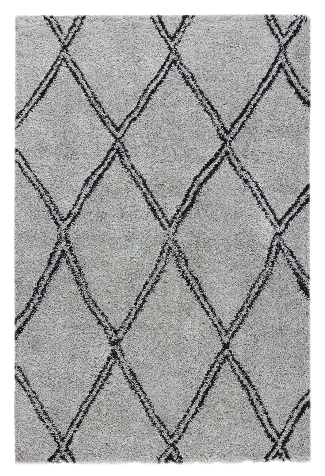 Moroccan Plushy Grey Rug