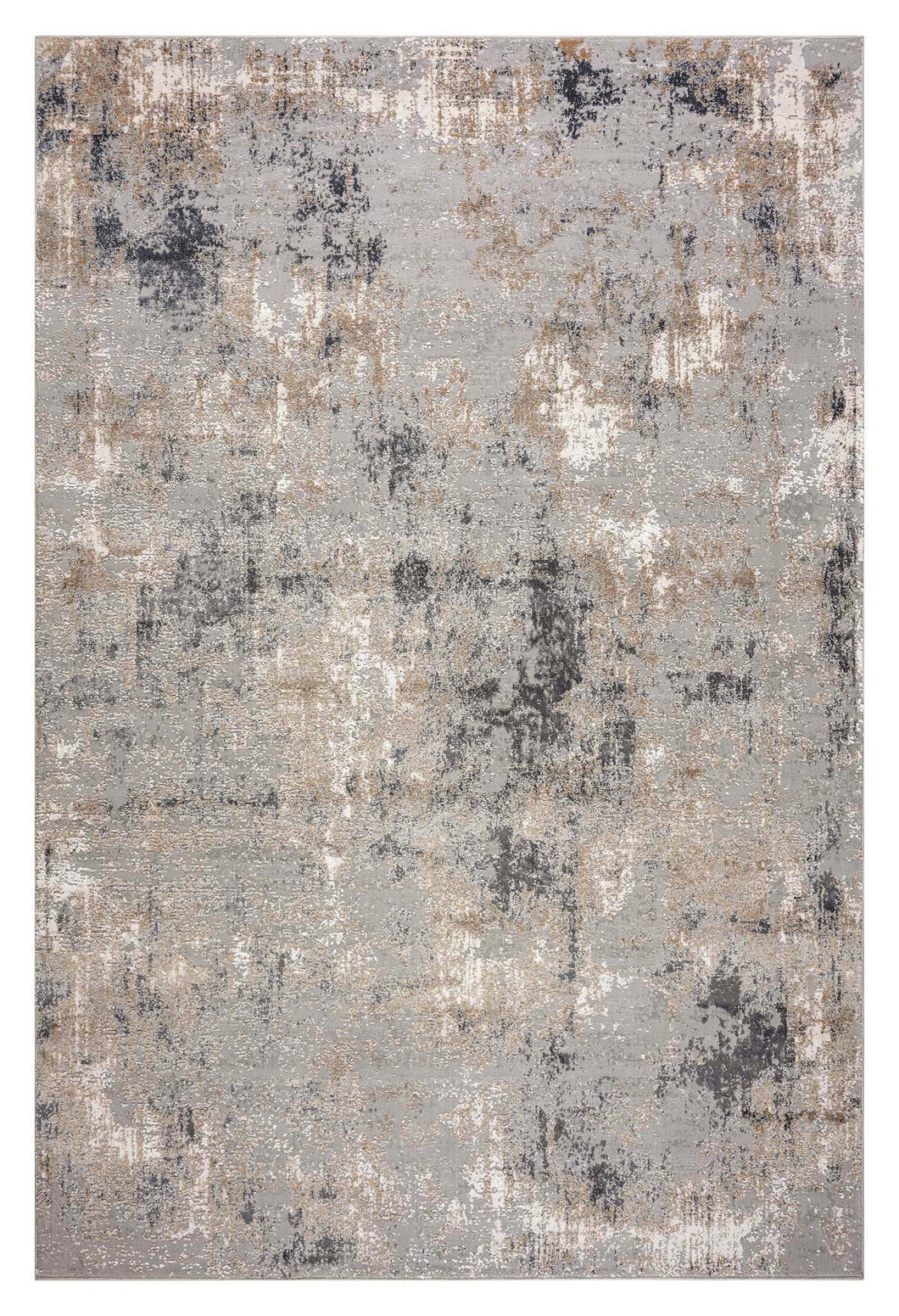 Transitional Modern Design Slate Rug