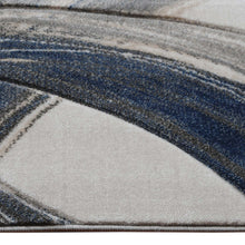 Load image into Gallery viewer, Moon Ring Shape Grey Rug
