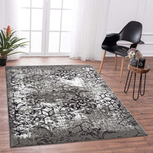 Load image into Gallery viewer, Contemporary Middle Eastern Light Grey Rug
