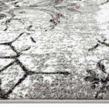 Load image into Gallery viewer, Contemporary Middle Eastern Light Grey Runner
