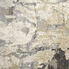 Load image into Gallery viewer, Melbourn Graffiti Style Light Grey Runner
