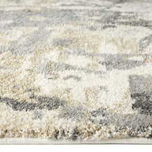 Load image into Gallery viewer, Melbourn Graffiti Style Light Grey Runner

