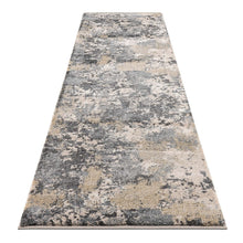Load image into Gallery viewer, Melbourn Graffiti Style Light Grey Runner

