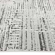 Load image into Gallery viewer, Outdoor Solid Striped Light Grey Runner
