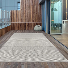 Load image into Gallery viewer, Outdoor Casual Design Blue Rug
