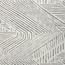 Load image into Gallery viewer, Outdoor Solid ZigZag Design Blue Rug
