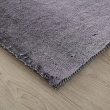 Load image into Gallery viewer, Plushy Plain Pattern Shag Grey Rug
