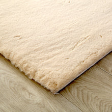 Load image into Gallery viewer, Plushy Plain pattern Shag Beige Rug
