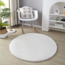 Load image into Gallery viewer, Plushy Plain Pattern Shag White Rug
